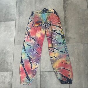 Aviator Nation tie dye jogger sweatpants multi XS